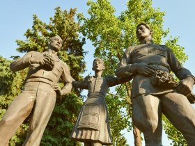 Friedensdenkmal in Erlauf, © Donau Niederösterreich / Klaus Engelmayer