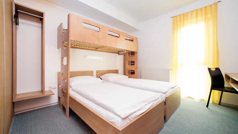 Dreibettzimmer, © Cleverhotel GmbH