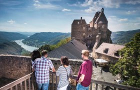 Ausblick von der Burgruine Aggstein, © Donau NÖ Tourismus/Daniela Matejschek