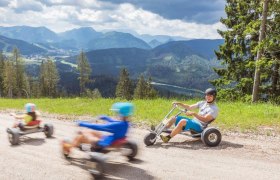Zábava na horských motokárach, © Bergbahnen Mitterbach, Fred Lindmoser