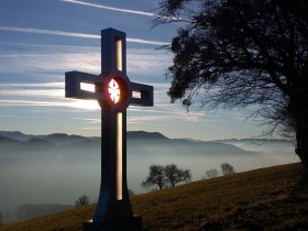 Gipfelkreuz Plambacheck, © Gemeinde Hofstetten-Grünau