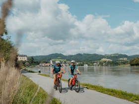 Radtour am Donauradweg Grein, © WGD Donau Oberösterreich Tourismus GmbH