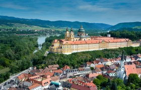 Stadt Melk & Stift © Donau Niederösterreich/www.extremfotos.com, © Donau Niederösterreich Tourismus GmbH